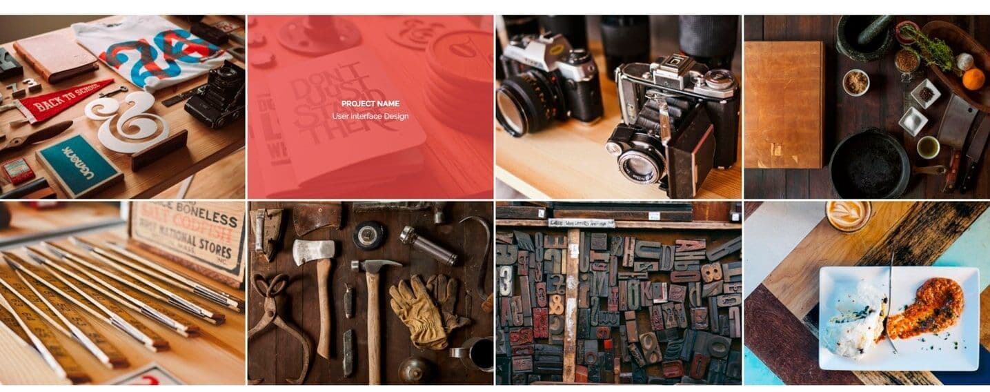 ActiveBox landing page portfolio gallery